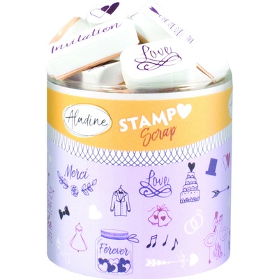 Aladine Razítka Stampo Scrap Svatba