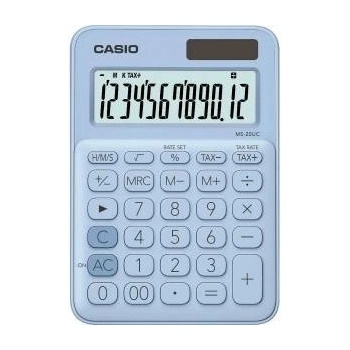 Casio Calculator Casio MS-20UC Blue (2, 3 x 10, 5 x 14, 95 cm)