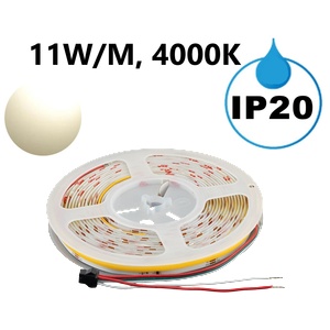 UltraLux Дигитална LED лента едноцветна 11W/m, 4000K, IC WS2811, 24V DC, 10 pixels/m, (LCDG420NW)