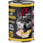 Alpha Spirit Dog Wet - Заек и Банан 400 г
