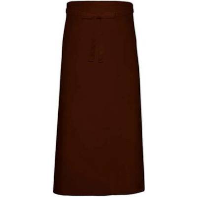 Link Kitchen Wear Francouzská zástěra Xxl X1140 Brown -ca. Pantone 476 100 x 140 cm