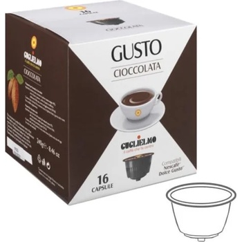 Caffè Guglielmo Cioccolata за Dolce Gusto 16 капсули