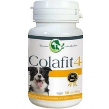 Colafit 4 na klouby pre psov čierné-biele 50 tbl