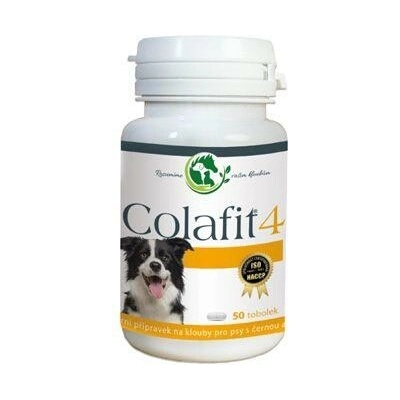 Colafit 4 na klouby pre psov čierné-biele 50 tbl