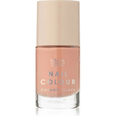 MUA Makeup Academy Nail Colour lak na nechty odtieň Caramel Glaze 10 ml