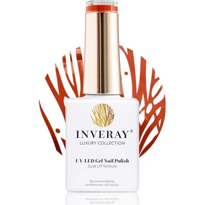 Inveray UV/LED Gél lak 145 PUMPKIN LOVE 10 ml