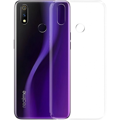 realme Прозрачен защитен калъф за Realme 3 Pro - Прозрачен KP12713