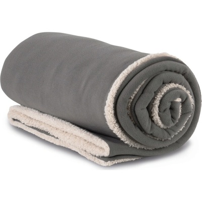 Kariban Deka Kariban Sherpa KP431, fleecová, 130x160cm COT20043165099-steel grey UNI Šedá ocelová