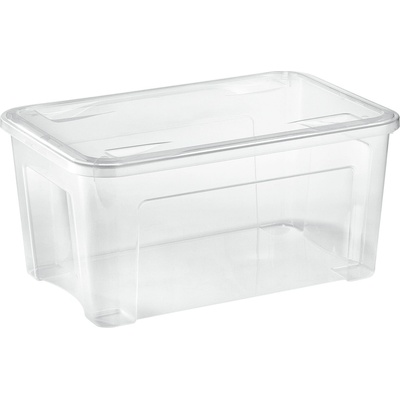 Tontarelli Úložný box COMBI s víkem 43 l transparent