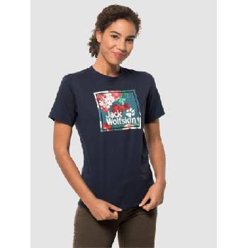 Jack Wolfskin Тениска flower logo t w