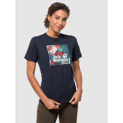 Jack Wolfskin Тениска flower logo t w