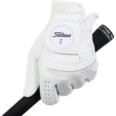 Titleist Permasoft Womens Golf Glove Bílá Levá L