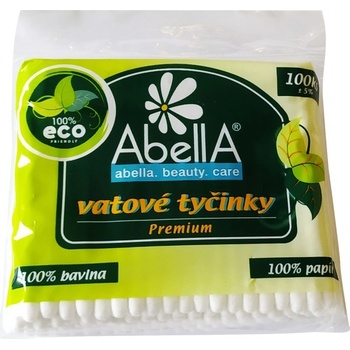 Abella Premium vatové tyčinky sáček 100 ks