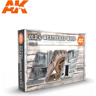 AK-Interactive Old & Weathered Wood Vol. 2 – Zboží Dáma