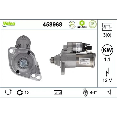 Startér VALEO 458968