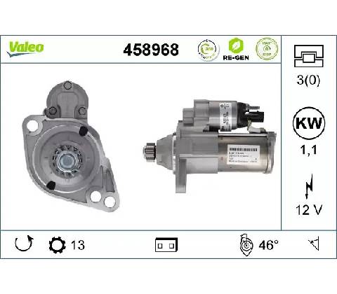 Startér VALEO 458968