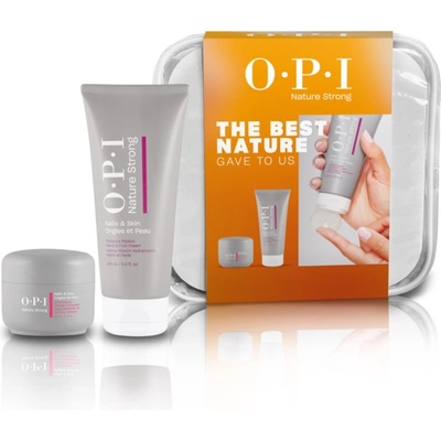 OPI Nature Strong Nails&Skin подаръчен комплект за нокти и кожичките около ноктите