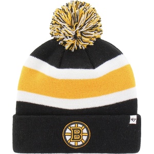 47 NHL Boston Bruins Breakaway CUFF KNIT черно, жълто, бяло UNI (H-BRKAW01ACE-BK)