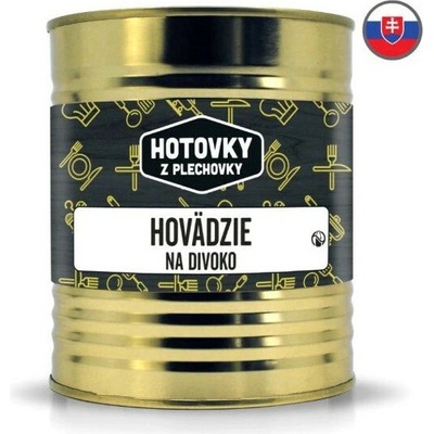 Hotovky z plechovky Hovädzia pečienka 800 g