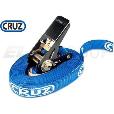 Popruhy upínací 1x 5m s ráčnou, CRUZ