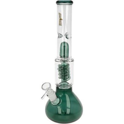 Super Heroes Skleněný bong s perkolací Bowl Transparent Ice+Perc. 40cm – Zboží Dáma