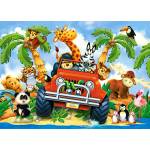 Castorland - Puzzle Softies on safari II - 40 - 99 piese