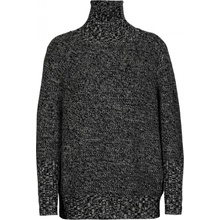 Icebreaker dámský svetr Wmns Seevista Funnel Neck Sweater Black Snow