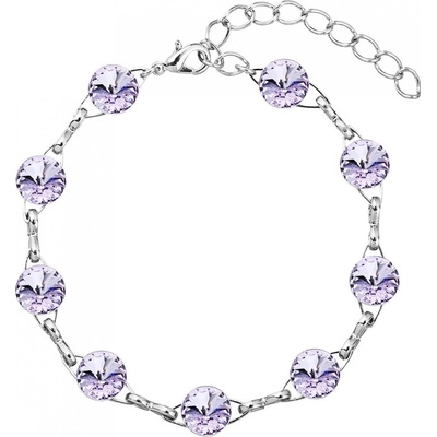 JSB fialový Rivoli se Swarovski Elements Violet 6946
