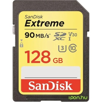 SanDisk Extreme SDXC 128GB C10/U3/V30 SDSDXVF-128G-GNCIN/139750