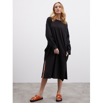 ZOOT. lab Черна дамска рокля с разрез ZOOT. lab Fjola ZOOT. lab | Cheren | ЖЕНИ | XS