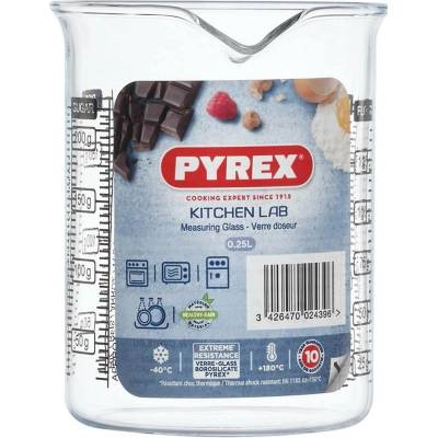 ODMĚRKA PYREX 0,25L, 8X10CM, SKLO