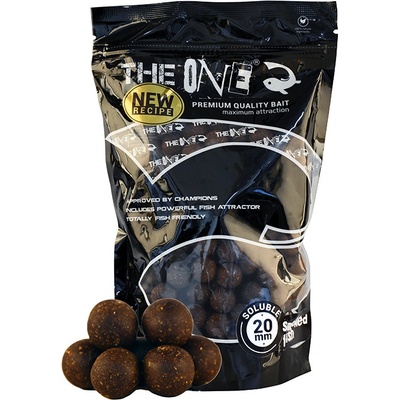 THE ONE SOLUBLE BOILIES 1kg 20mm Black