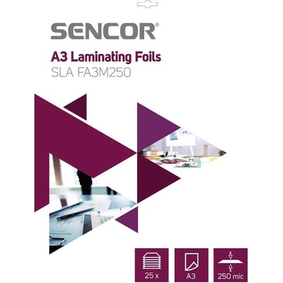 Sencor SLA FA3M250 fólia A3 250mic 25ks