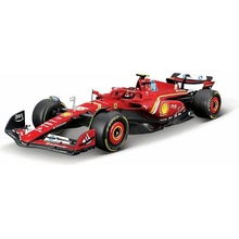 Bburago FORMULA RACING F1 Ferrari Scuderia SF-24 2024 55 Carlos Sainz 1:18