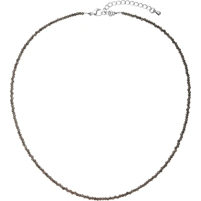 Pavona Náhrdelník s pravými grey spinel kameny 42012.3 ocel