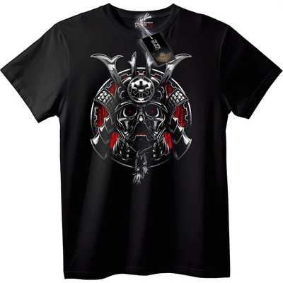 NOONEBRAND Тениска Самурай Skull - 2XL, White