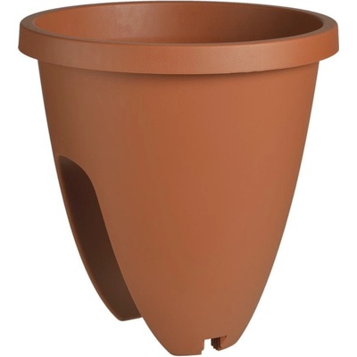 Marex Trade Plastkon balkónový kvetináč OVI 26 cm terakota