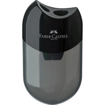 Faber-Castell Черна острилка с двоен контейнер Faber-Castell FC183500 (FC183500)