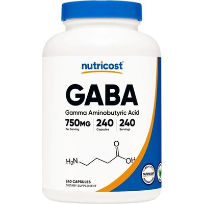 Nutricost GABA 750 mg [240 капсули]