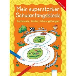 Buchstaben, Zahlen, Schwungübungen (ISBN: 9783401716329)