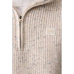 G-Star RAW пуловер с ниско поло мъжки с добавена вълна Double collar half zip (D27961.D754)