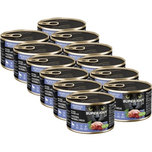 RAFI Super Rafi Cat Adult P&F Quail and Rabbit liver 12 x 185 g