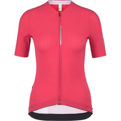 Q36.5 Дамска фланелка с къс ръкав за колоездене Q36.5 Women's Dottore Pro Jersey Cycling jersey - Rubino Red - размер XS (156-2425-0511)