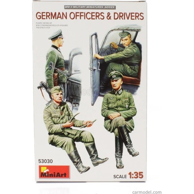 Miniart Figures German Officiers Military And Drivers 1:35