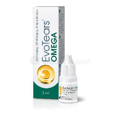 EvoTears Omega 3 ml očné kvapky