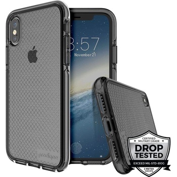 Prodigee Safetee Case - хибриден кейс с висока степен на защита за iPhone XS, iPhone X (черен)