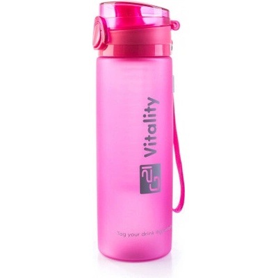 Láhev G21 na smoothie/juice, 600 ml, růžová-zmrzlá