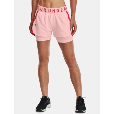 Under Armour dámske kraťasy Play Up 2-in-1 Shorts ružová