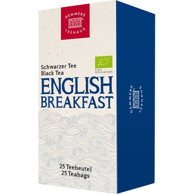 DEMMERS TEEHAUS Quick T English Breakfast bio černý čaj 43,75 g