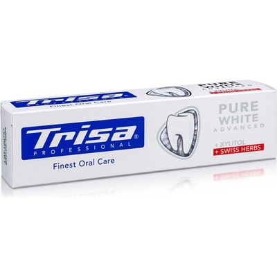 Trisa Паста за зъби Pure White, Xylitol, 75 ml